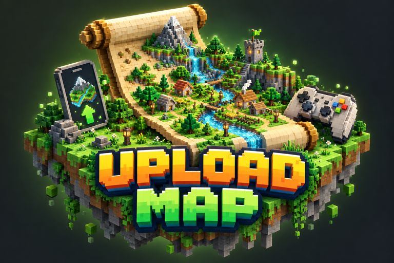 Upload Map Bedrock